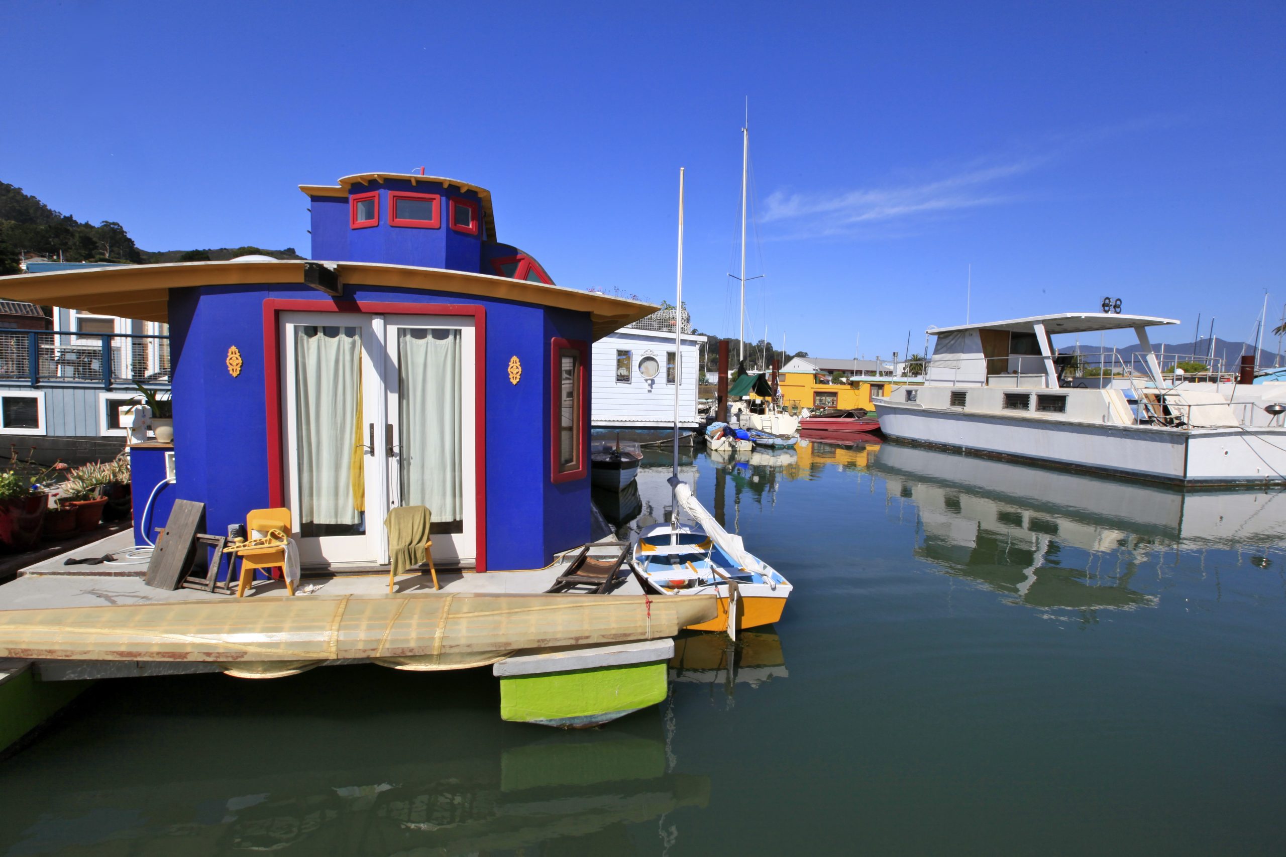 Houseboats Harbor, Sausalito